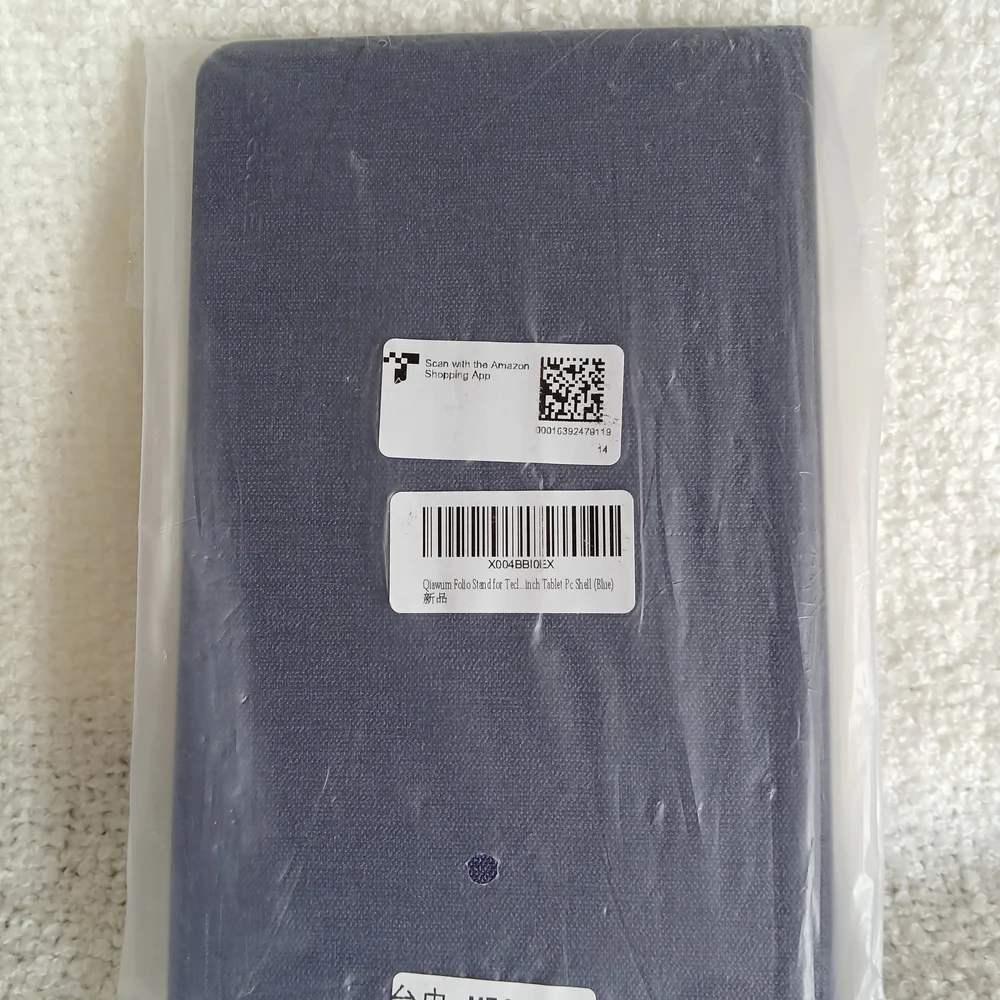 Qiawum Folio Stand for Teclast M50 Mini Case Protective Navy Blue
